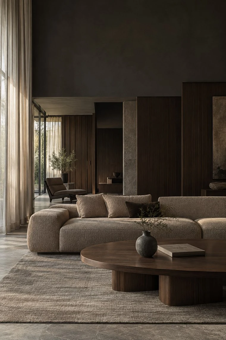 Illustrative indoor furniture concept: hero