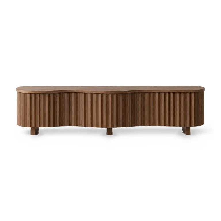 Storage sideboard on a white background