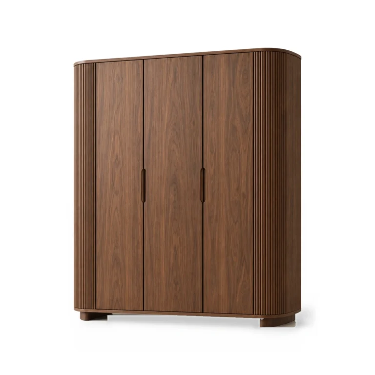 Wardrobe on a white background