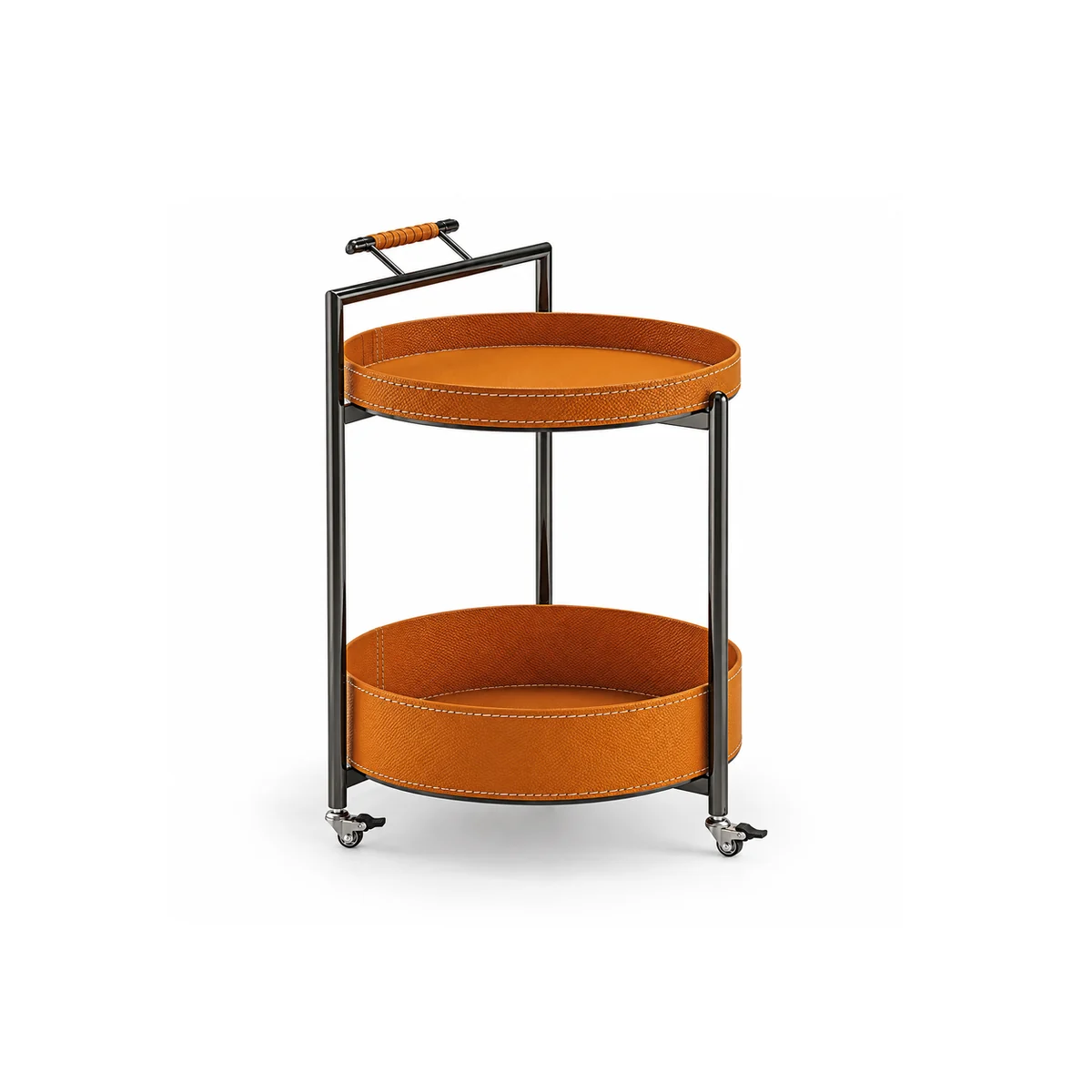 Woven-Pattern Side Table — CT-GM017051