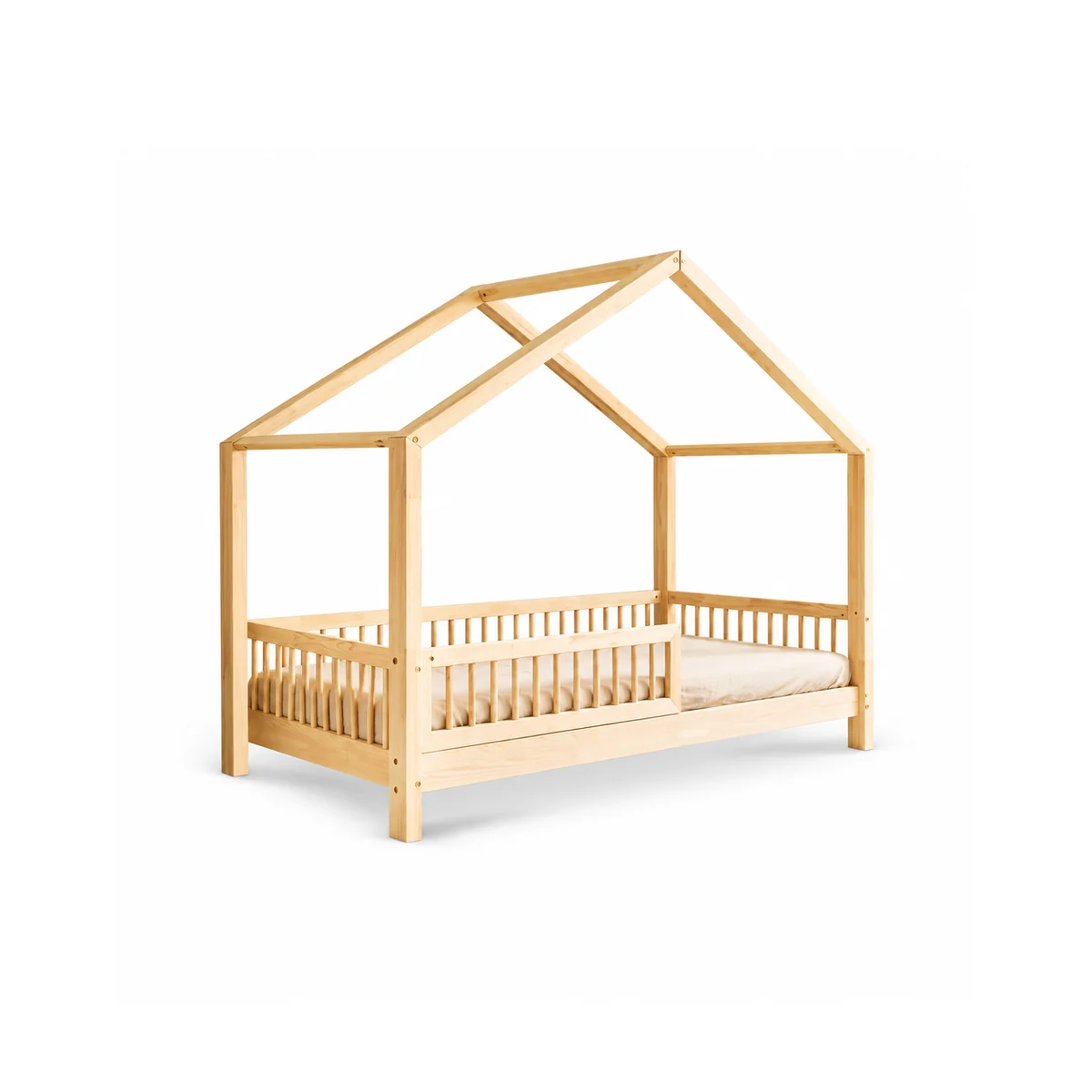 Wooden House-Frame Bed — CT-MZ023005